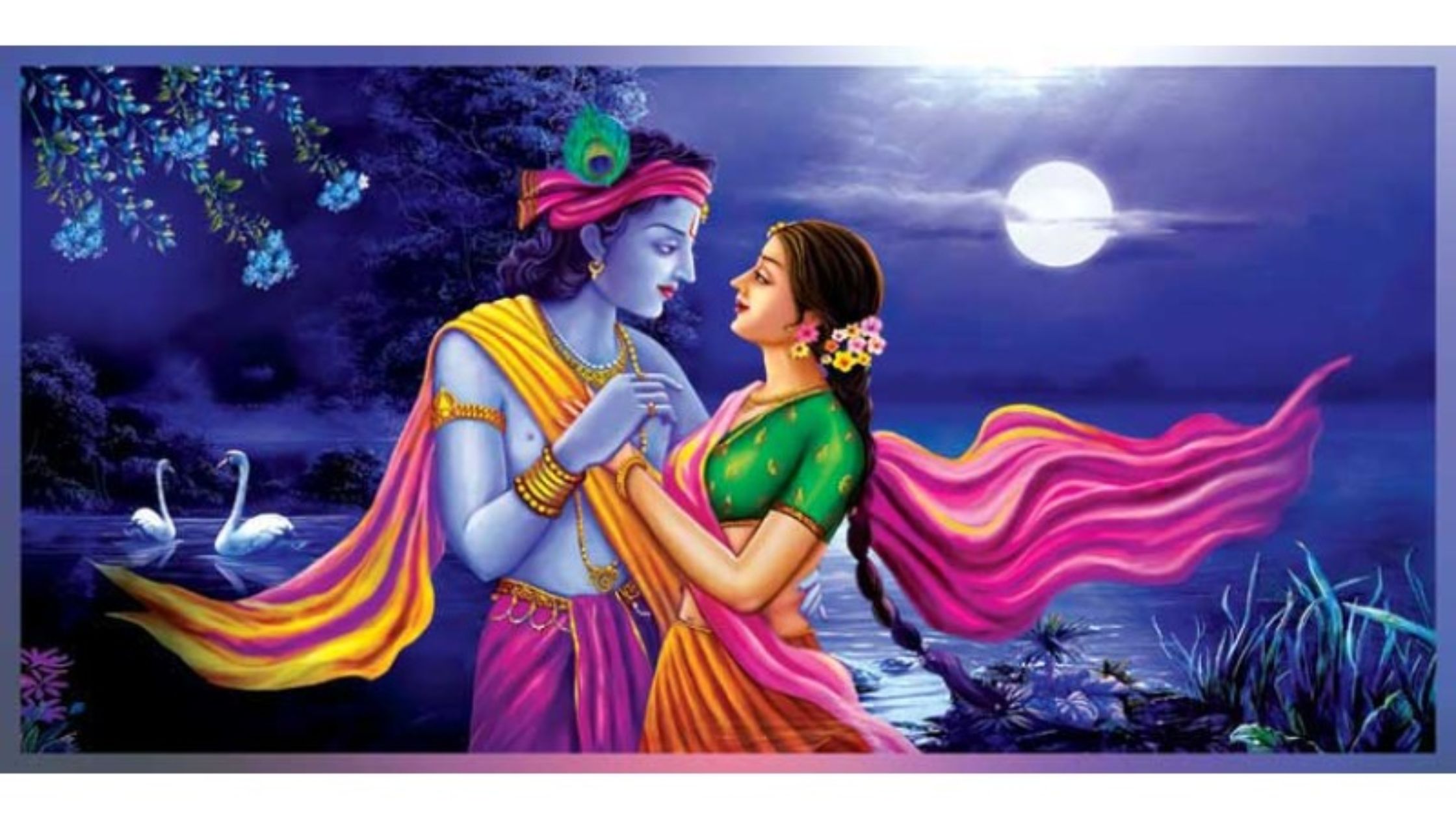 Radha Krishna Painting
